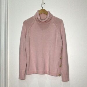 The Limited Soft Pink Cowl Neck XL Sweater